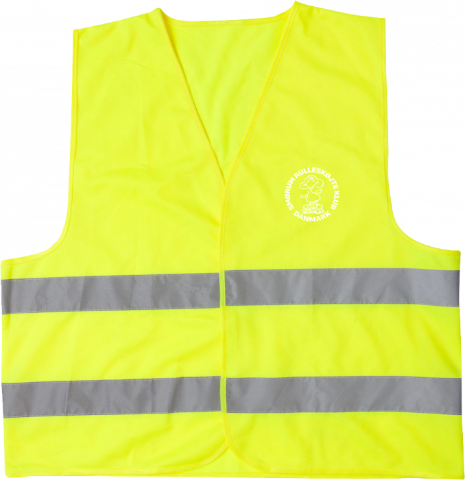 Clique - Smørum Rulleskøjteklub Reflex Vest - Neon yellow