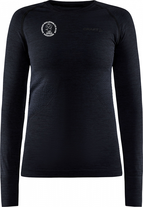 Craft - Smørum Rulleskøjteklub Ls Baselayer Dame - Sort