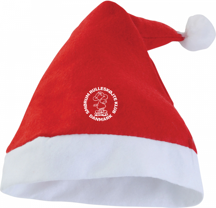 Sportyfied - Smørum Rulleskøjteklub Santa Hat - Rojo & blanco